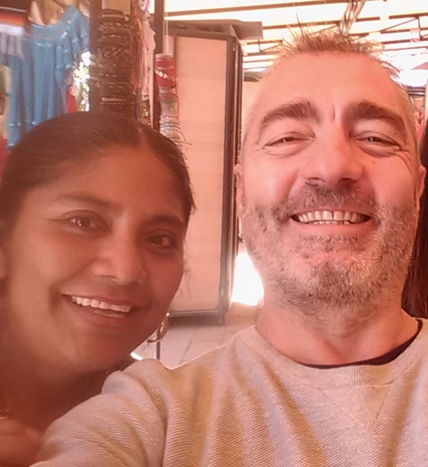 con Gloria, mujer zapoteca, queretaro - copie