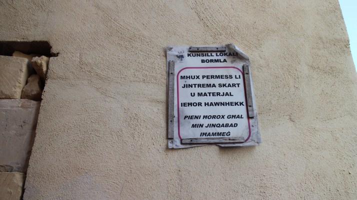 Malte, premier jour, cette langue - copie